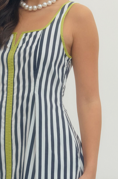 Madison Dress -- Navy