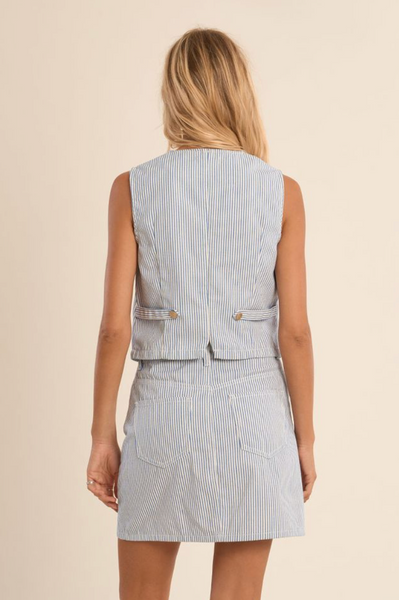 Chasity Vest -- Blue