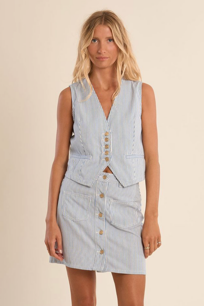 Chasity Vest -- Blue
