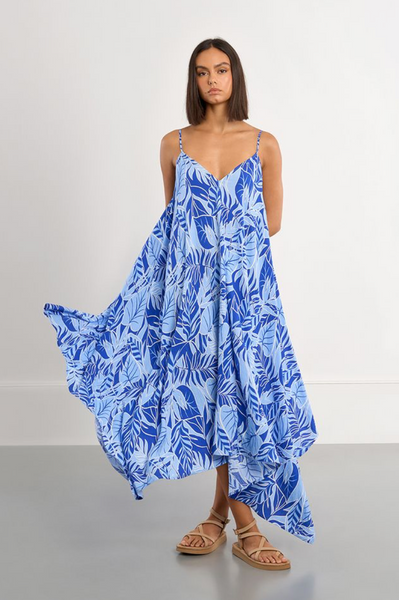 Lauri Dress -- Blue