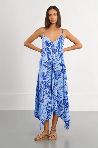 Lauri Dress -- Blue