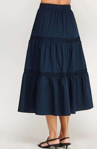 Shirlyn Skirt -- Navy