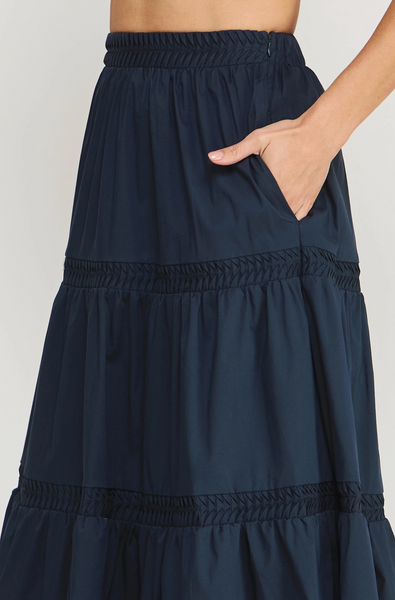 Shirlyn Skirt -- Navy