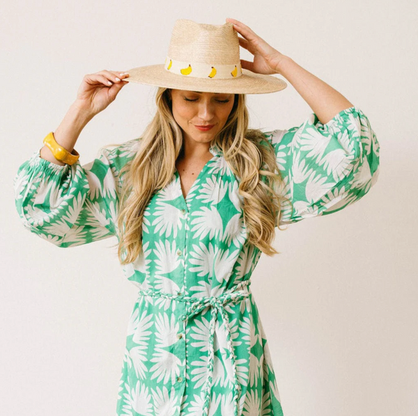 Pippa Dress -- Tile Oasis