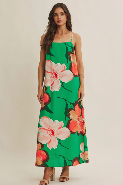 Cami Dress -- Green