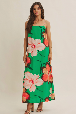 Cami Dress -- Green
