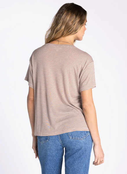 Opalite Tee -- Rust Ivory