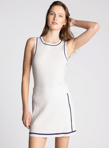 Freefall Tank -- Ivory Navy