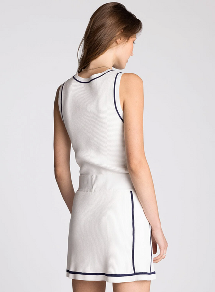 Freefall Tank -- Ivory Navy