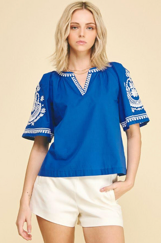 Cameron Top -- Blue
