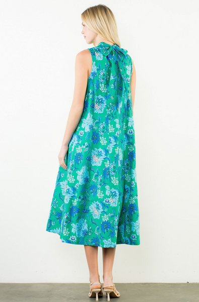 Aika Dress -- Green