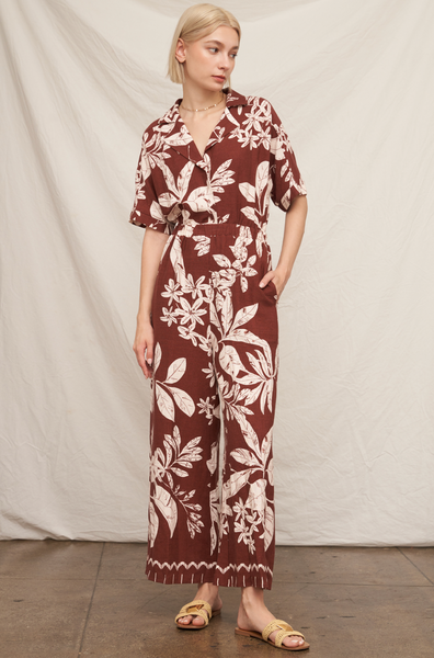 Rabbina Jumpsuit -- Brown