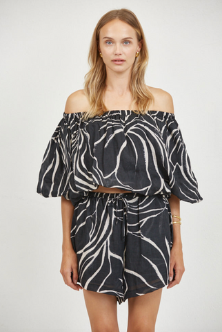 Grace Top -- Black