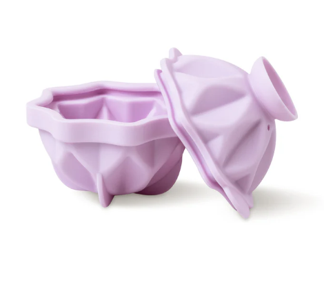 The Brock Faceted Ice Mould - Lilac