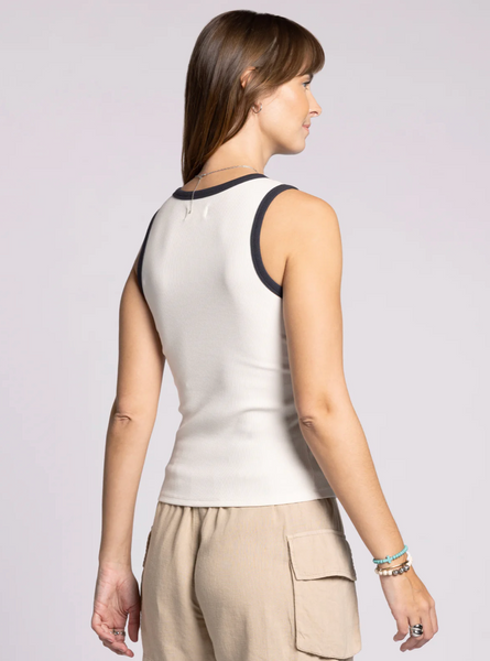 Eda Tank -- Ivory Black
