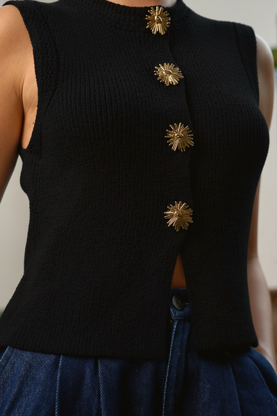 Ashley Top -- Black