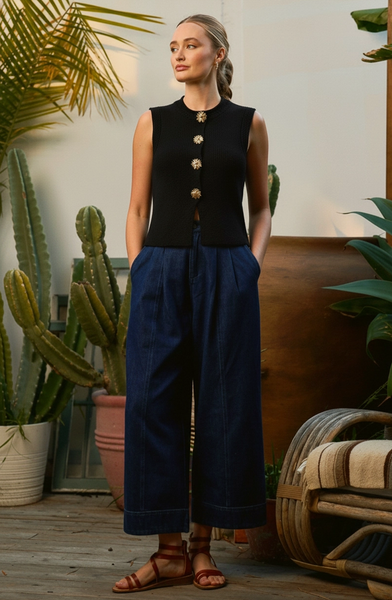 Ashley Top -- Black