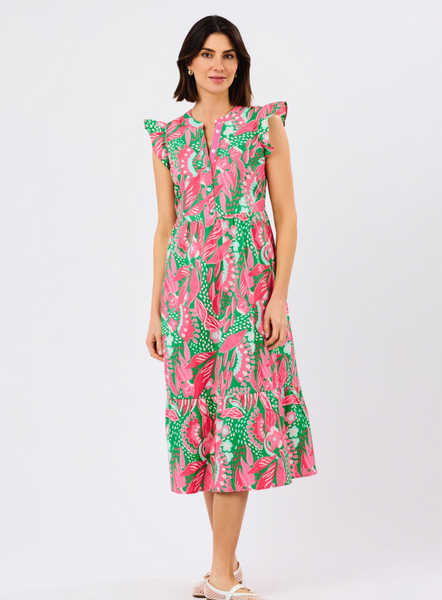 Riley Dress -- Canopy Green
