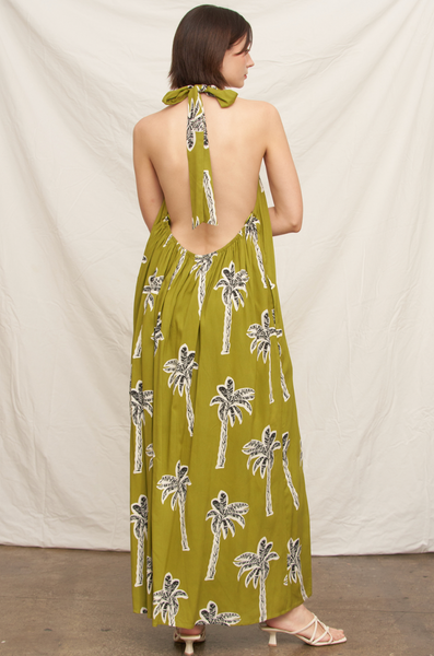 Gemma Dress -- Olive