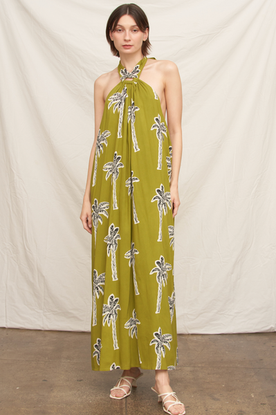 Gemma Dress -- Olive