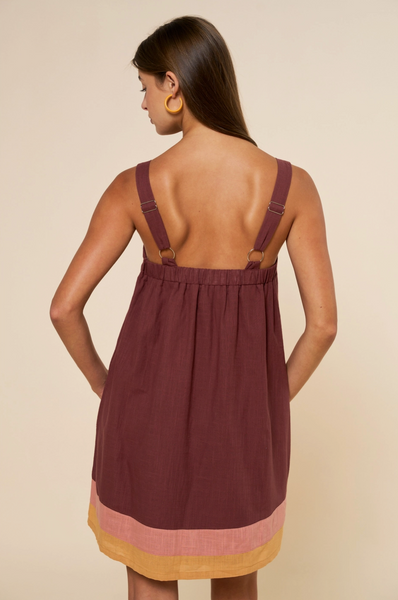 Rosie Dress -- Brown