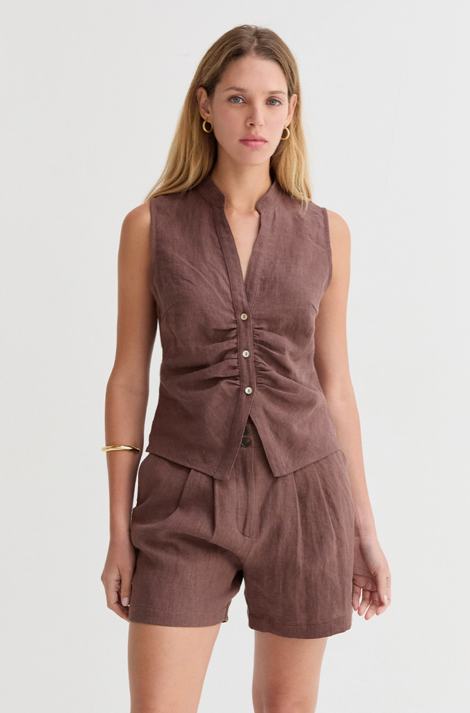 Jaylin Top -- Brown