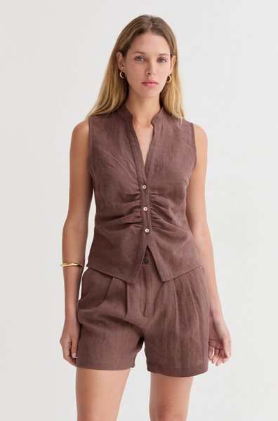 Jaylin Top -- Brown