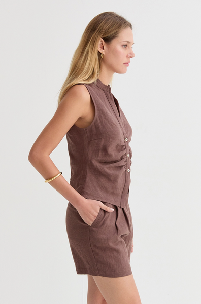 Jaylin Top -- Brown