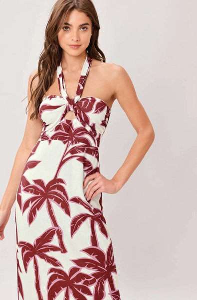 Palm Siren Dress