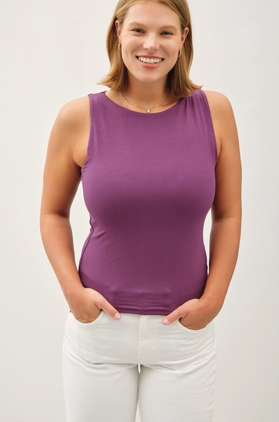 Boat Day Tank -- Purple