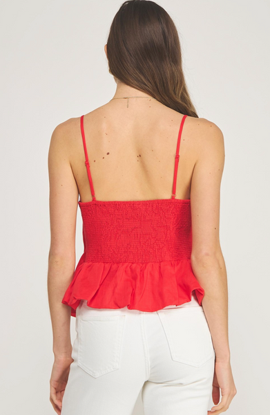 Tulip Top -- Red
