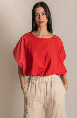 Snow White Top -- Red