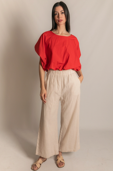 Snow White Top -- Red