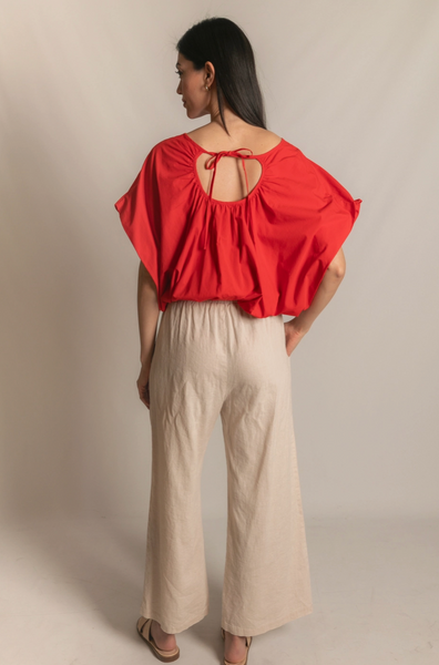 Snow White Top -- Red
