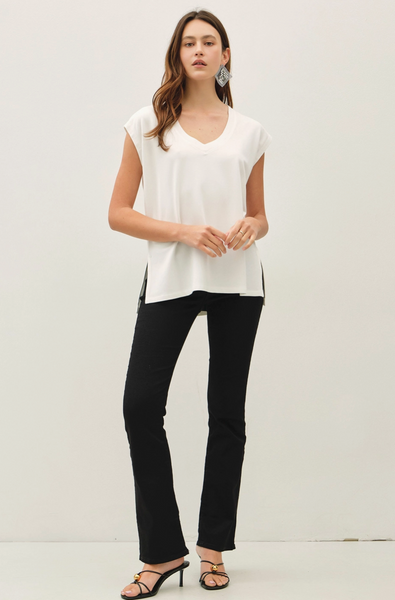 Bamboo Tee -- White