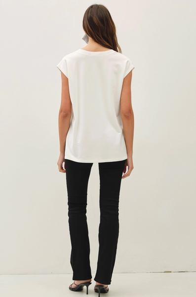 Bamboo Tee -- White
