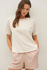 Jersey Tee -- Stone