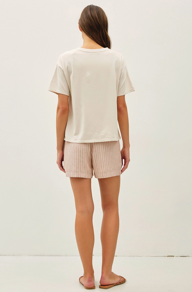 Jersey Tee -- Stone