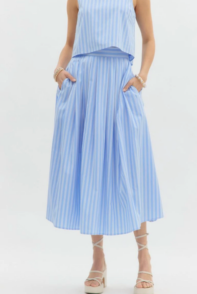 Portugal Skirt -- Blue