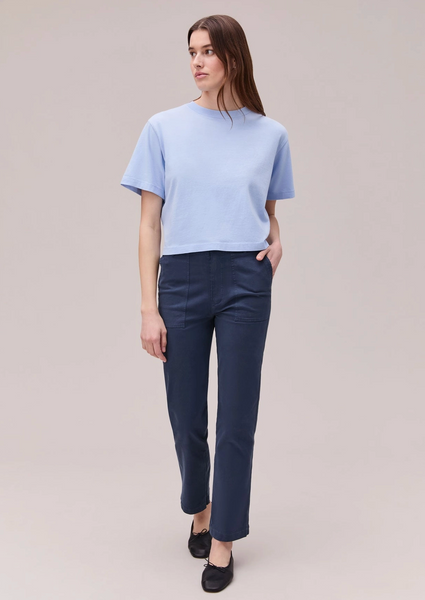 Amanda Tee -- Chambray Blue