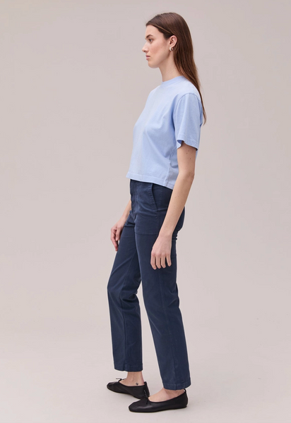 Amanda Tee -- Chambray Blue