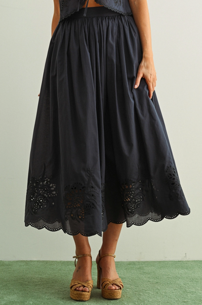 Haven Skirt -- Navy