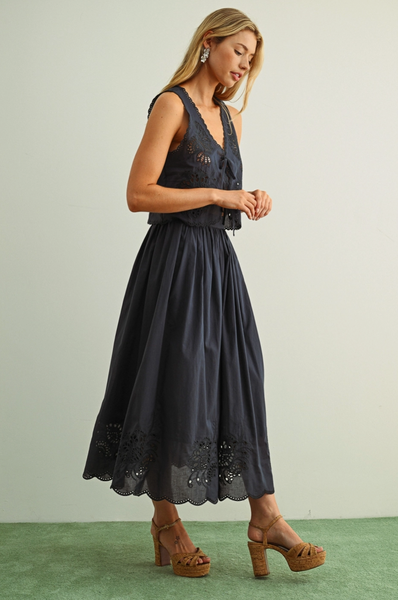 Haven Skirt -- Navy