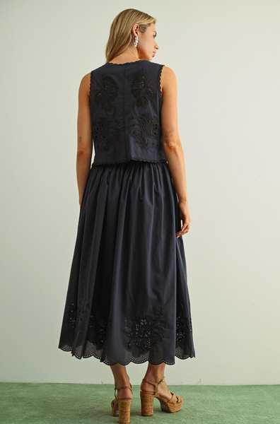 Haven Skirt -- Navy