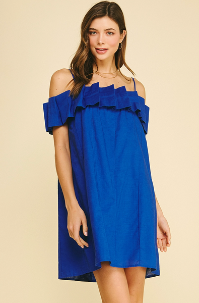 Raven Dress -- Blue