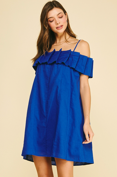 Raven Dress -- Blue