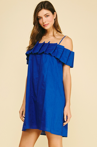 Raven Dress -- Blue