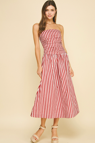 Christina Dress -- Pink