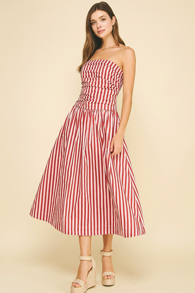Christina Dress -- Pink