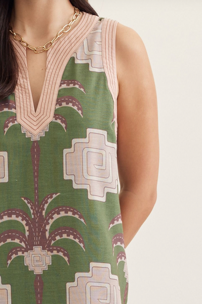 Diane Dress -- Olive